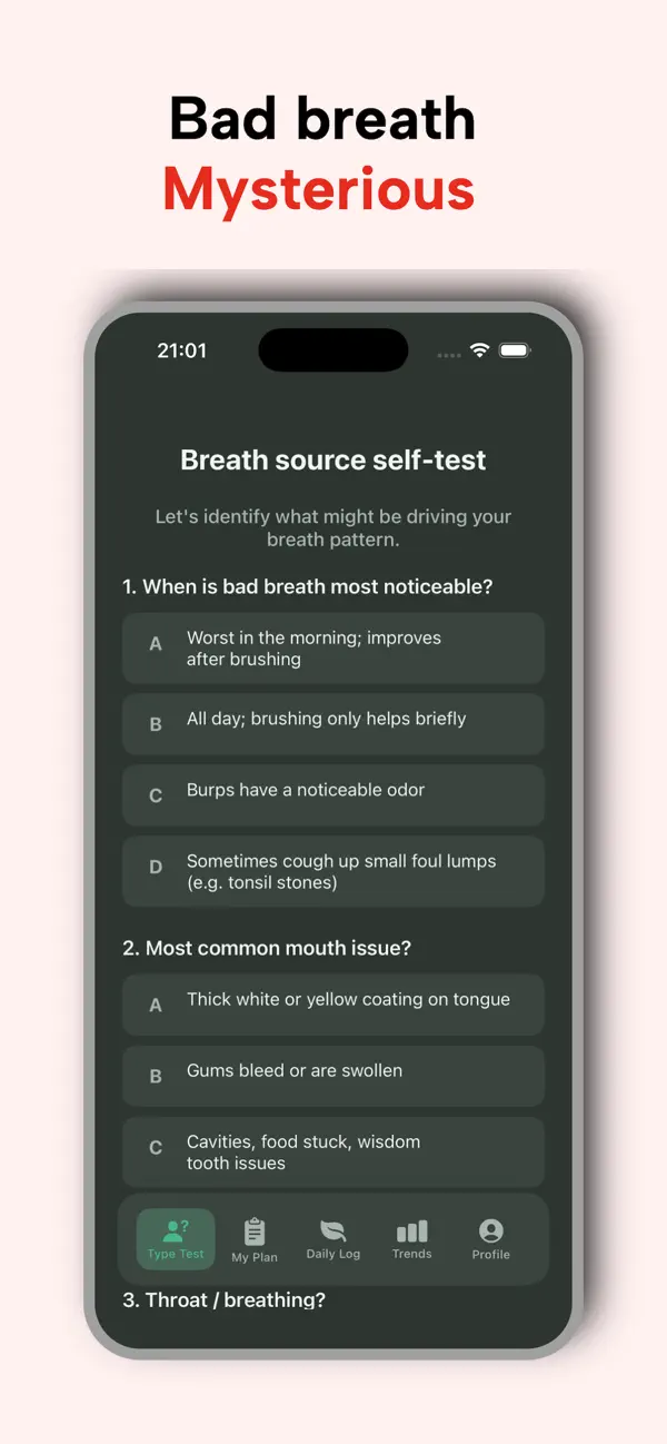 Screenshot #1 pour BreathReset：Optimize badbreath