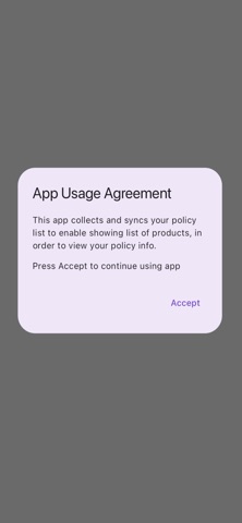 Aetos Client App screenshot