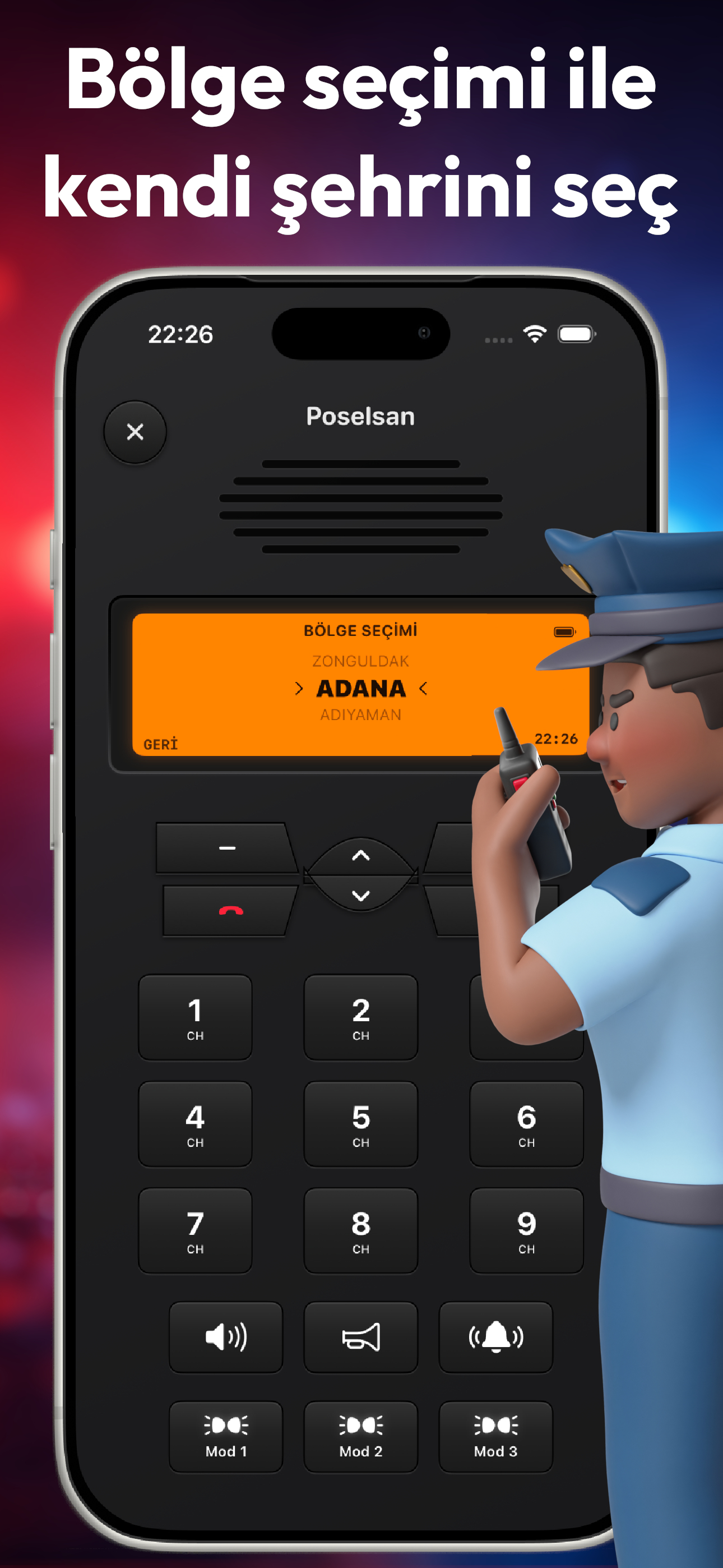 Poselsan: Polis Telsizi screenshot 3
