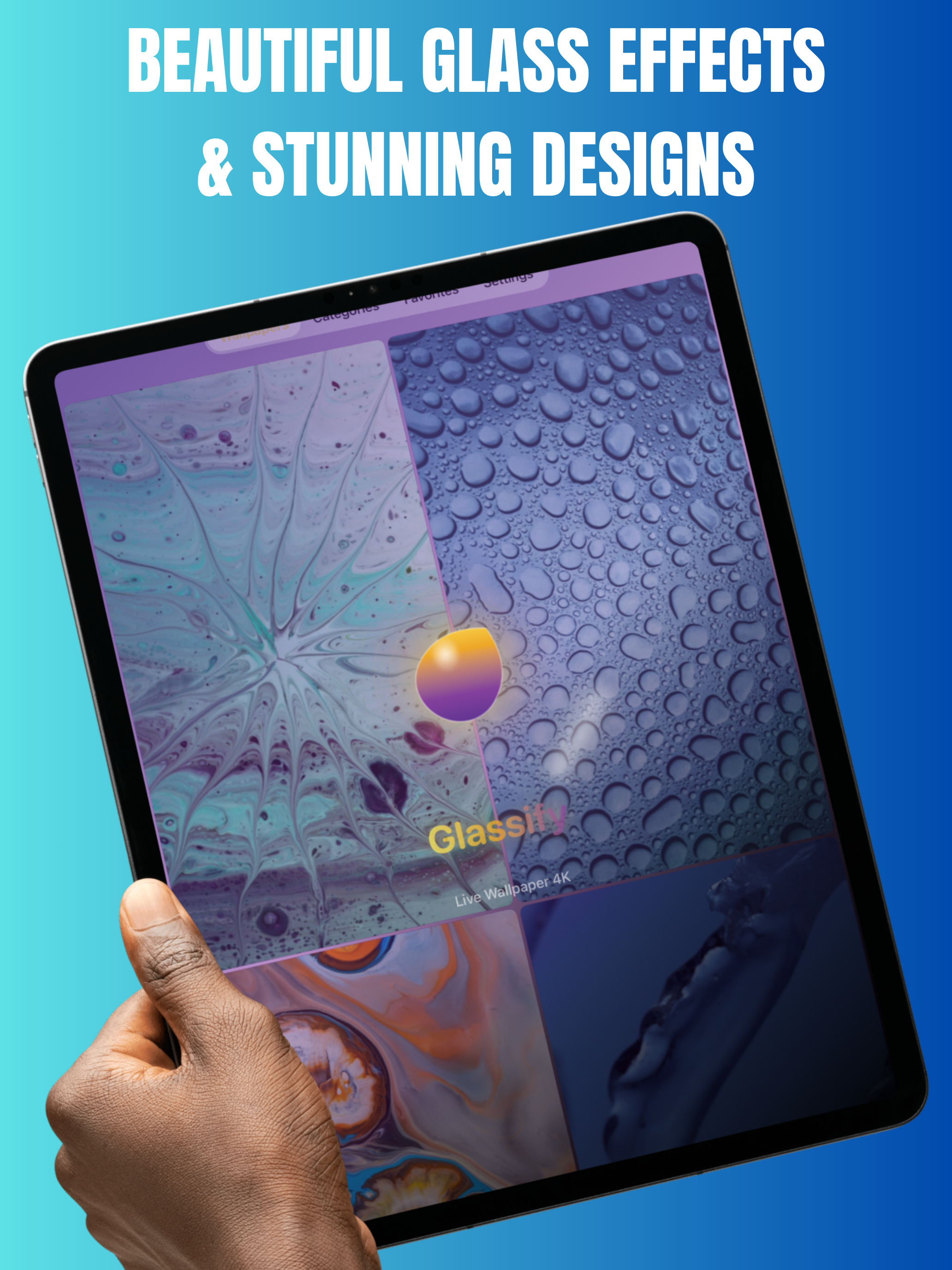 Glassify Live Wallpaper 4K screenshot 12