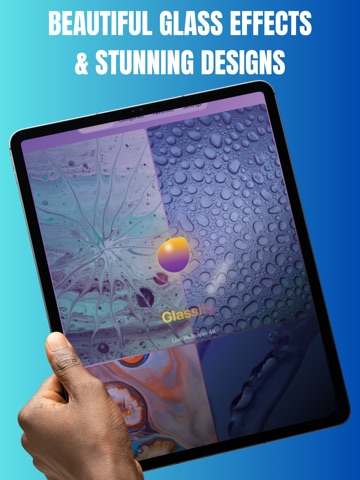 Glassify Live Wallpaper 4K iPad screenshot