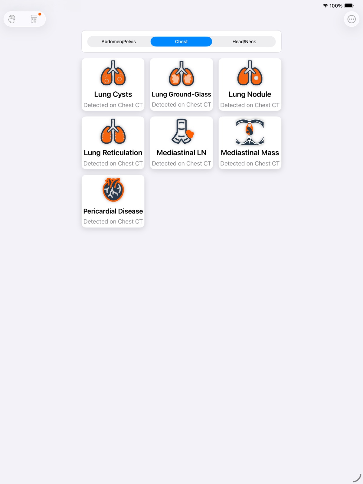 Incidentaloma CT / MRI Guide ipad screenshot 3