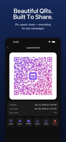QR Code Generator & Scanner ϟ Screenshot 1 of 7
