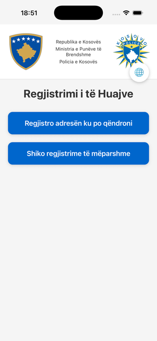 Foreigner Registration Screenshot 2 of 9