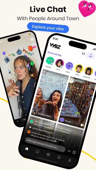 VYBZ: Meet People Nearby Screenshot