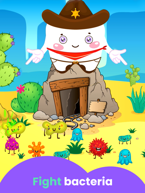 Teeth Games for Kids iPad screenshot 2 - Education app