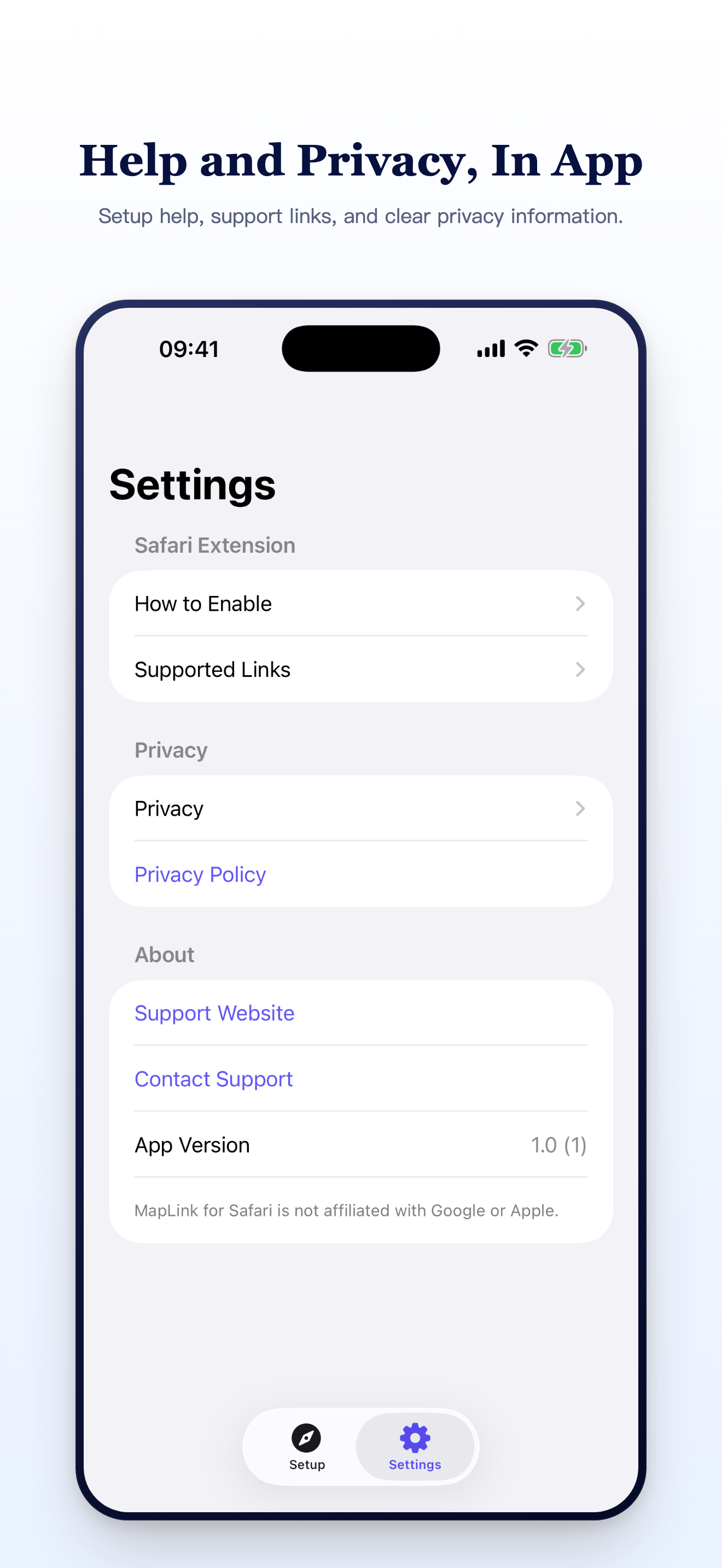 MapLink for Safari screenshot 5
