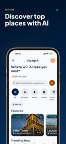 AI Travel Guide - Paris screenshot