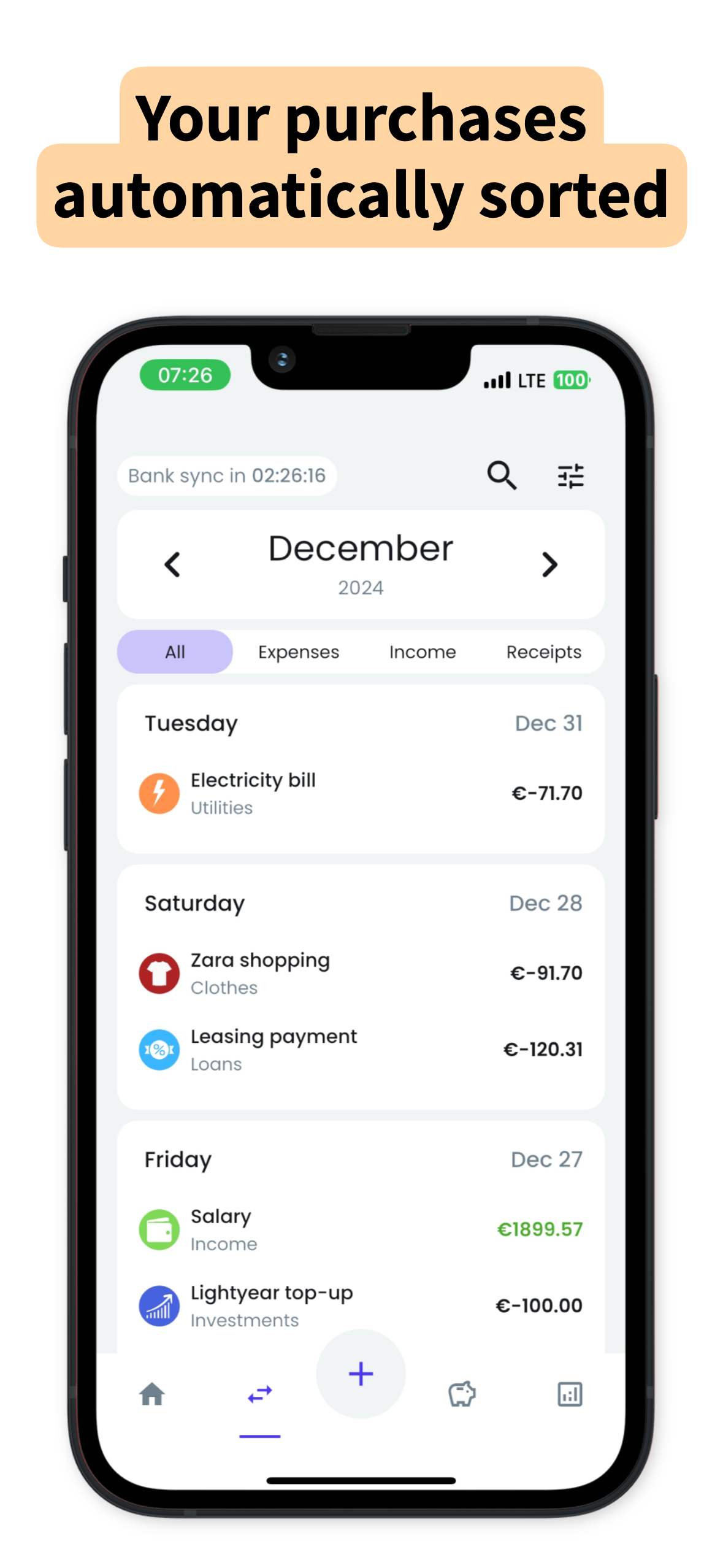 Get Bill : Budget & Receipts screenshot 5