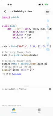Python Recipes: Code & SQL screenshot 2