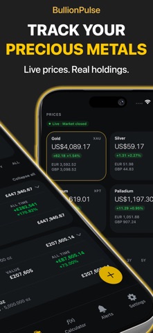 BullionPulse iPhone screenshot