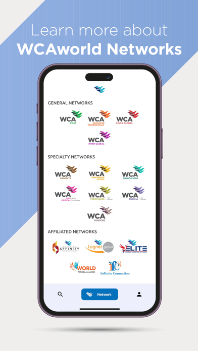 WCAworld Directory Screenshot