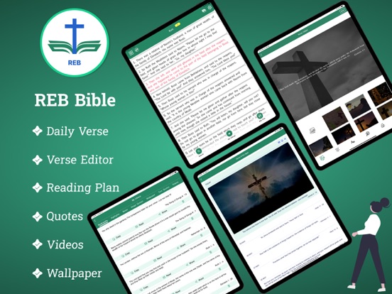 Revised English Bible iPad screenshot 1 - Reference app