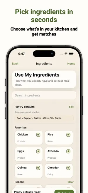 What To Cook: Easy Recipes screenshot 2