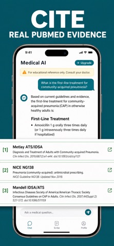 Medical AI: Study Reference iPhone screenshot