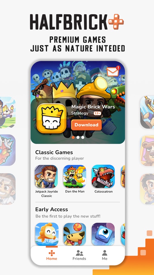 #6. Magic Brick Wars (iOS) By: Halfbrick Studios