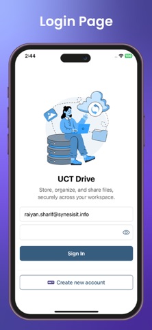 UCT Drive screenshot