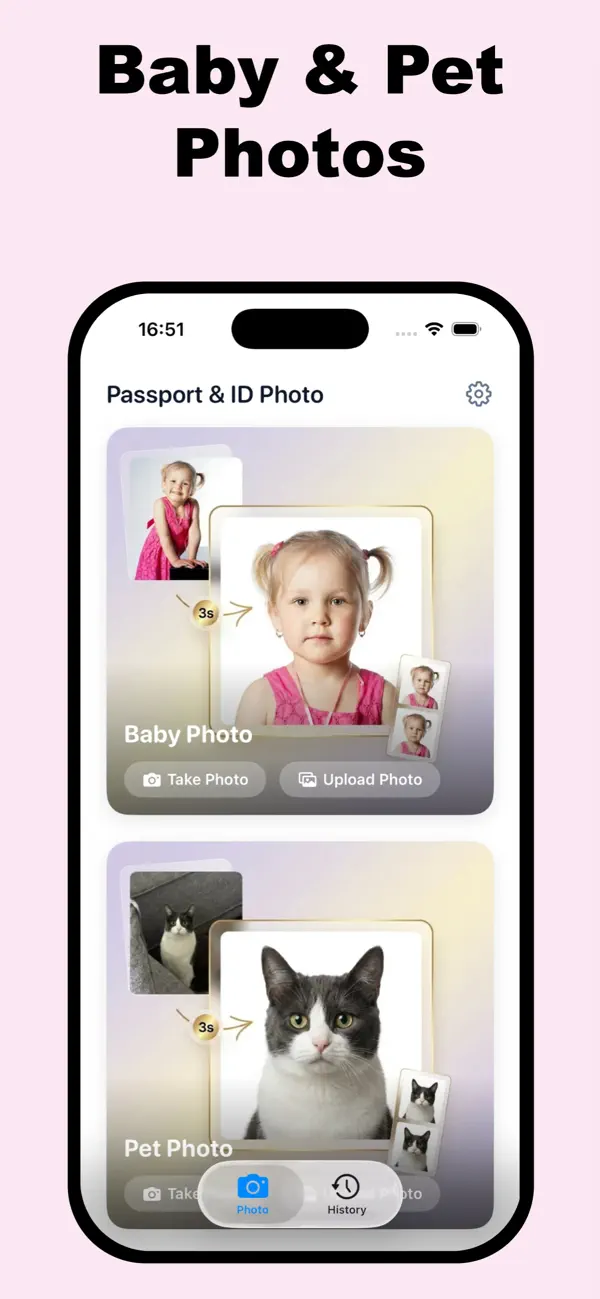 Screenshot #2 pour Créateur photo passeport & ID