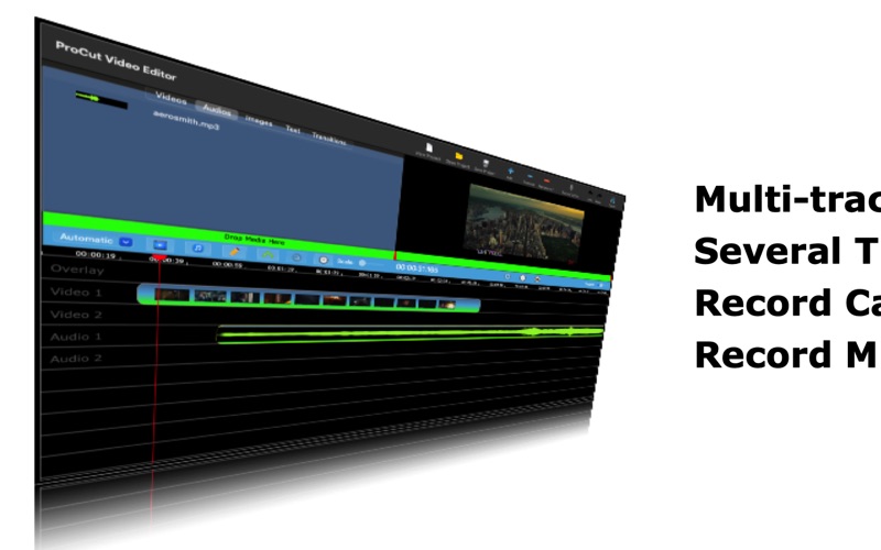 Screenshot #1 pour ProCut Video Editor