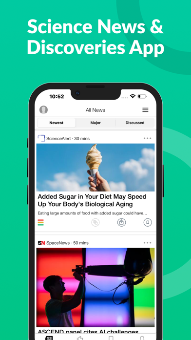 Science News & Discoveries Screenshot