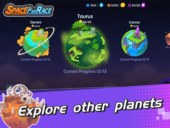 Battle Climb Racing iPad screenshot 1 - Games app