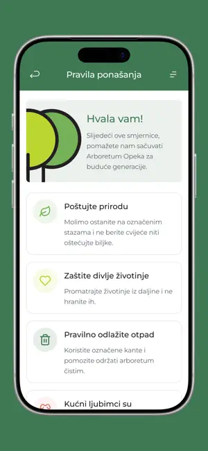 Arboretum Opeka screenshot 1