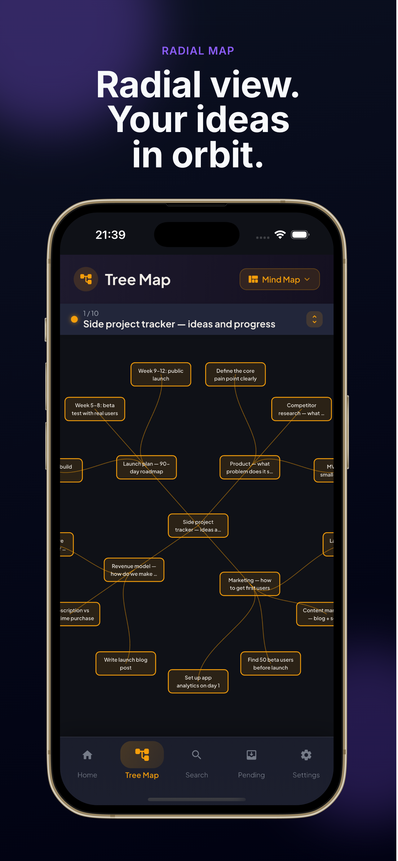Idea Think: Thought Organizer screenshot 5