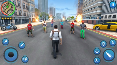 Grand Gangsters Cityscape Game Screenshot