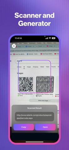 QuickQR: Custom Code Scanner Screenshot 3 of 5