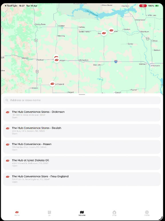 App screenshot