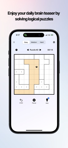 Crowns - Logic puzzle game Screenshot 2 of 3