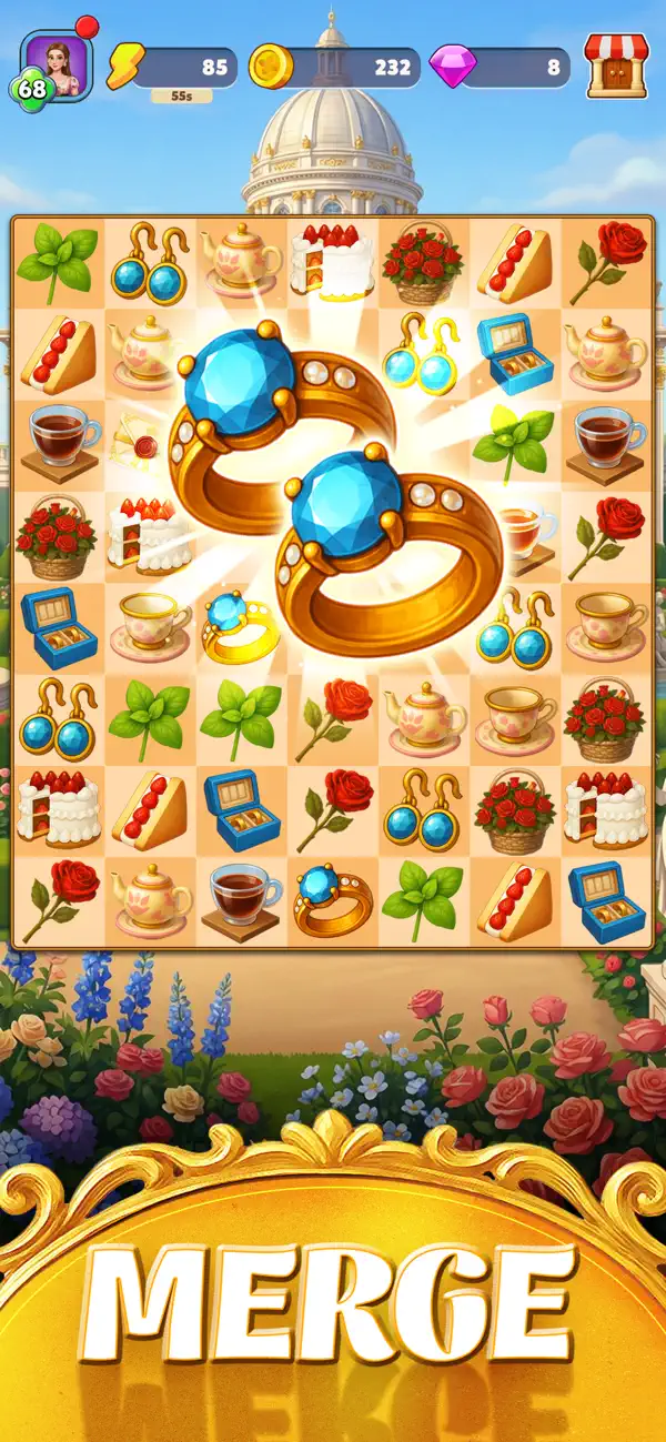 #1. Queen’s Letter: Merge & Story (iOS) Av: PLAYHARD