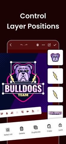 Logo Esport Gaming Maker iPhone screenshot