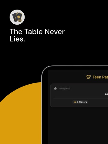 Teen Patti Tracker iPad screenshot