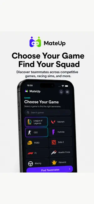 MateUp - Find Gaming Friends screenshot 4