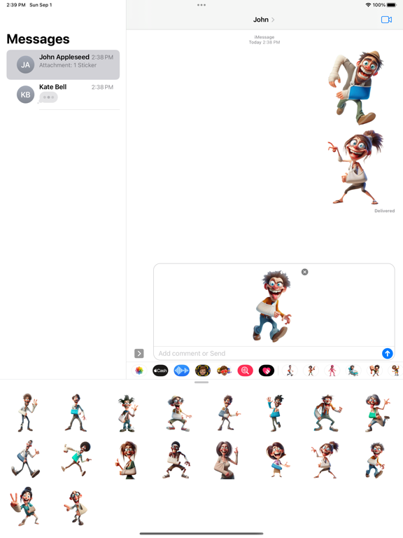 Screenshot #6 pour Sling Stickers
