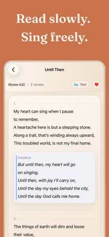 Resonate – Digital Hymnal screenshot