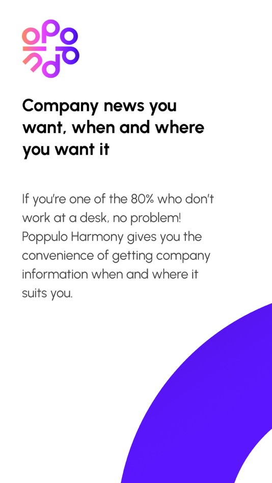 #1. Poppulo Harmony (iOS) 由: Poppulo