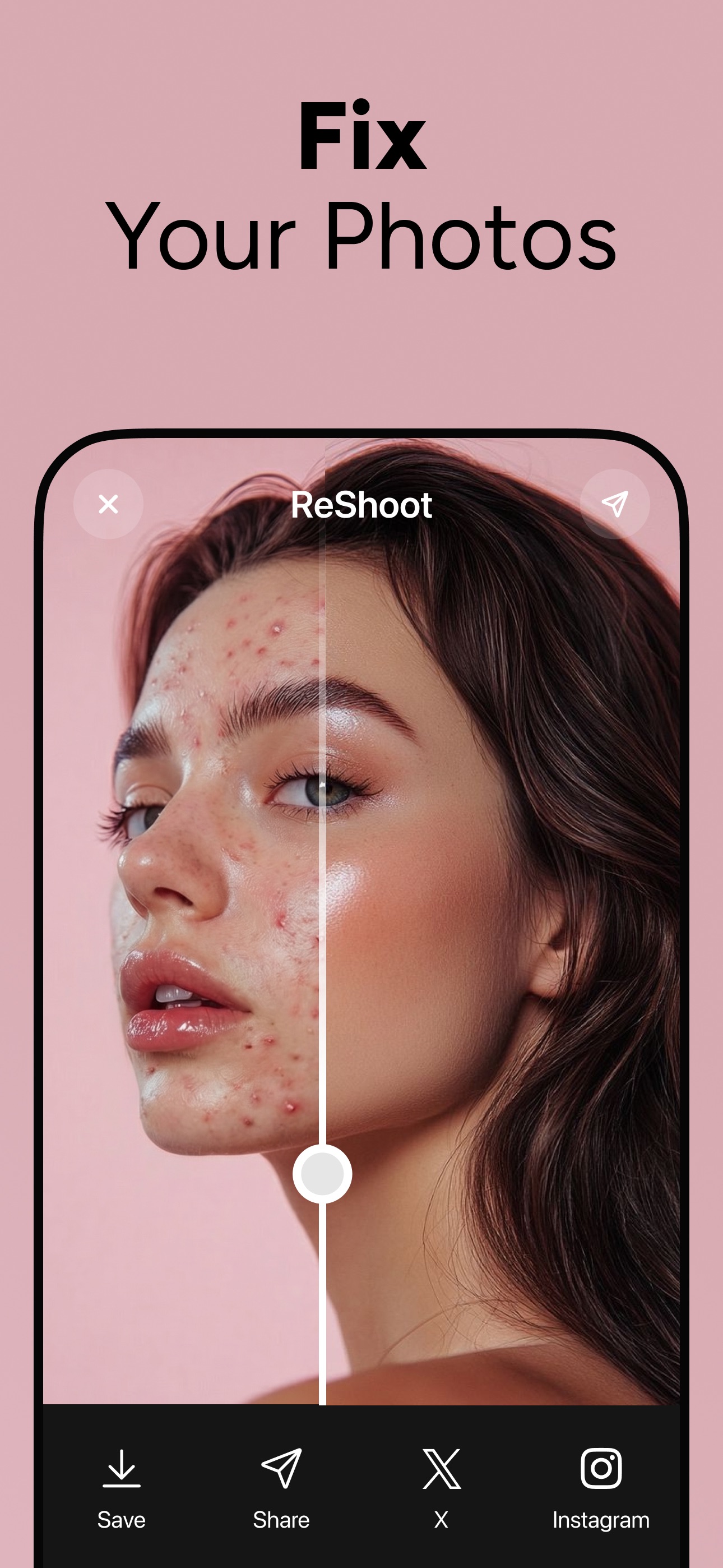 Screenshot 4 of ReShoot: AI Face Photo Editor