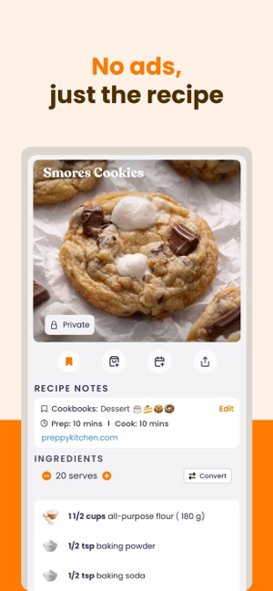 ReciMe: Recipe Manager Screenshot
