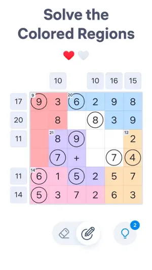 Number Sums - Numbers Game screenshot 2