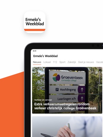 Ermelo's Weekblad iPad screenshot