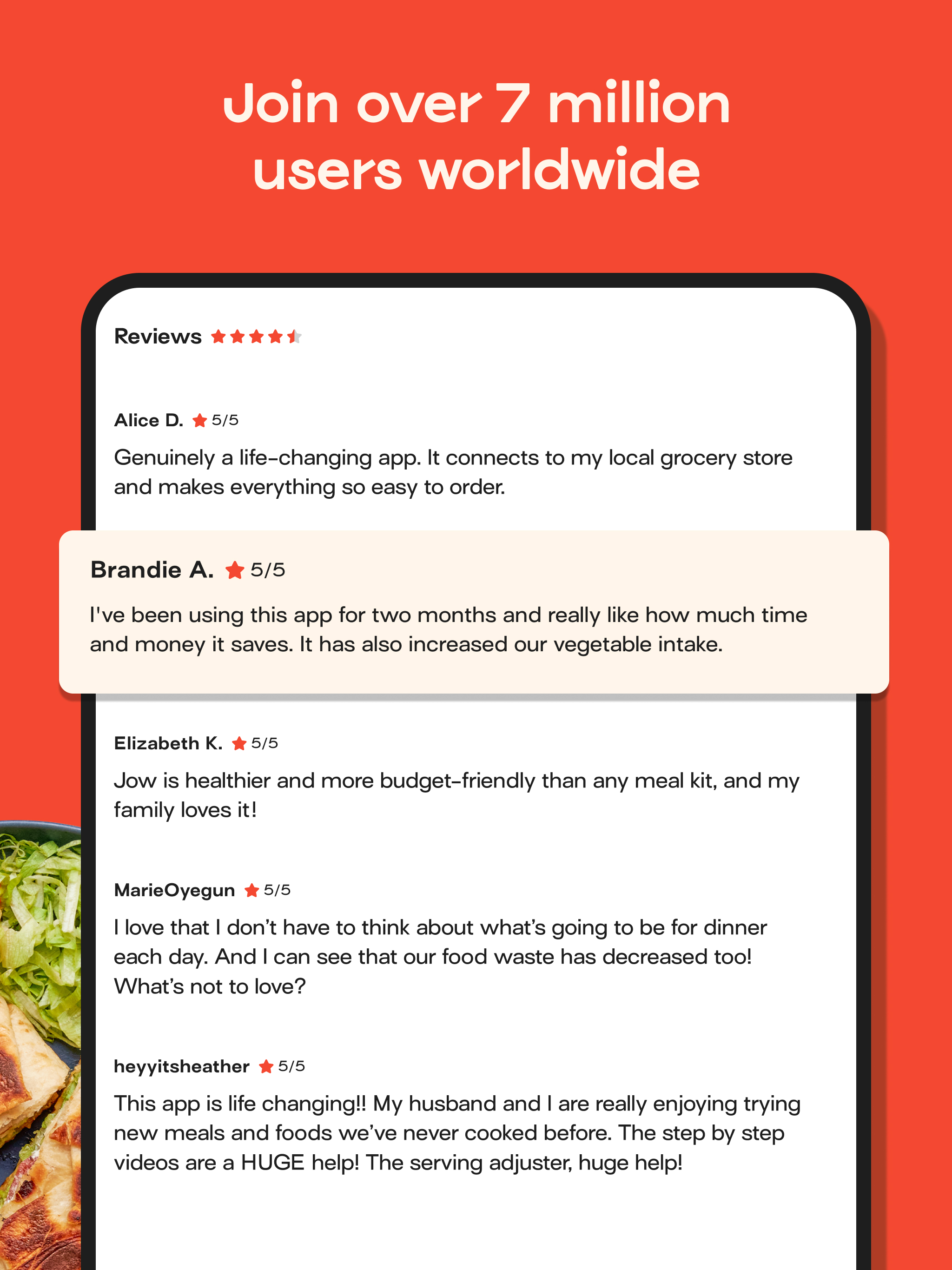 Jow - easy recipes & groceries screenshot 18