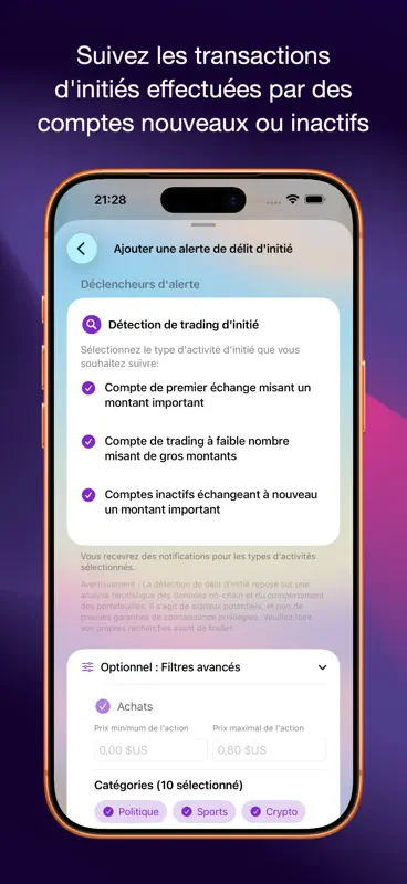 Alerts for Polymarket screenshot 4 of 10