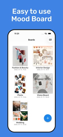 MoodBoard maker iPhone screenshot