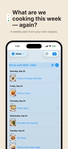 Cook&Track – Meal Planner Screenshot 5 of 8