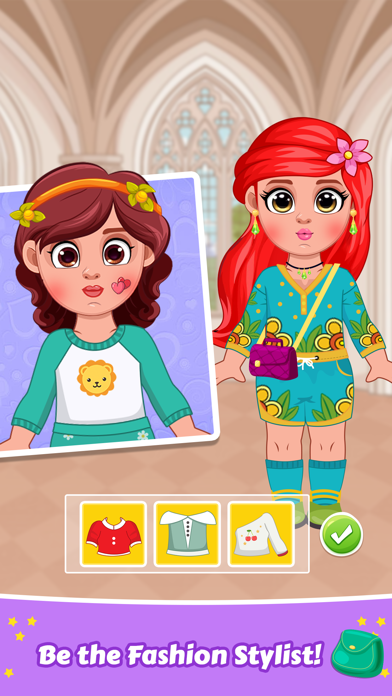 Chibi Doll Dress Up Makeupのおすすめ画像6