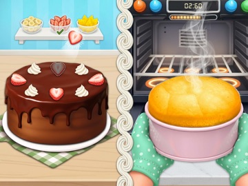 Cake Maker: DIY Dessert Game iPad screenshot