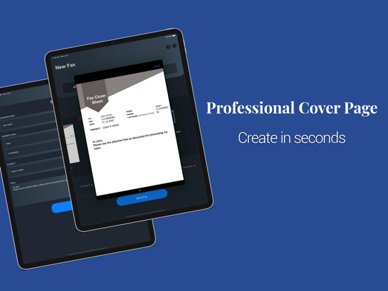 Fax from iPhone: Send AlphaFax iPad screenshot 3 - Business app
