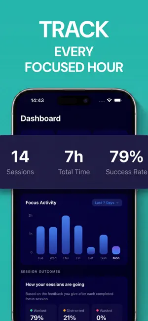 Flip Focus: Deep Work Timer screenshot 4